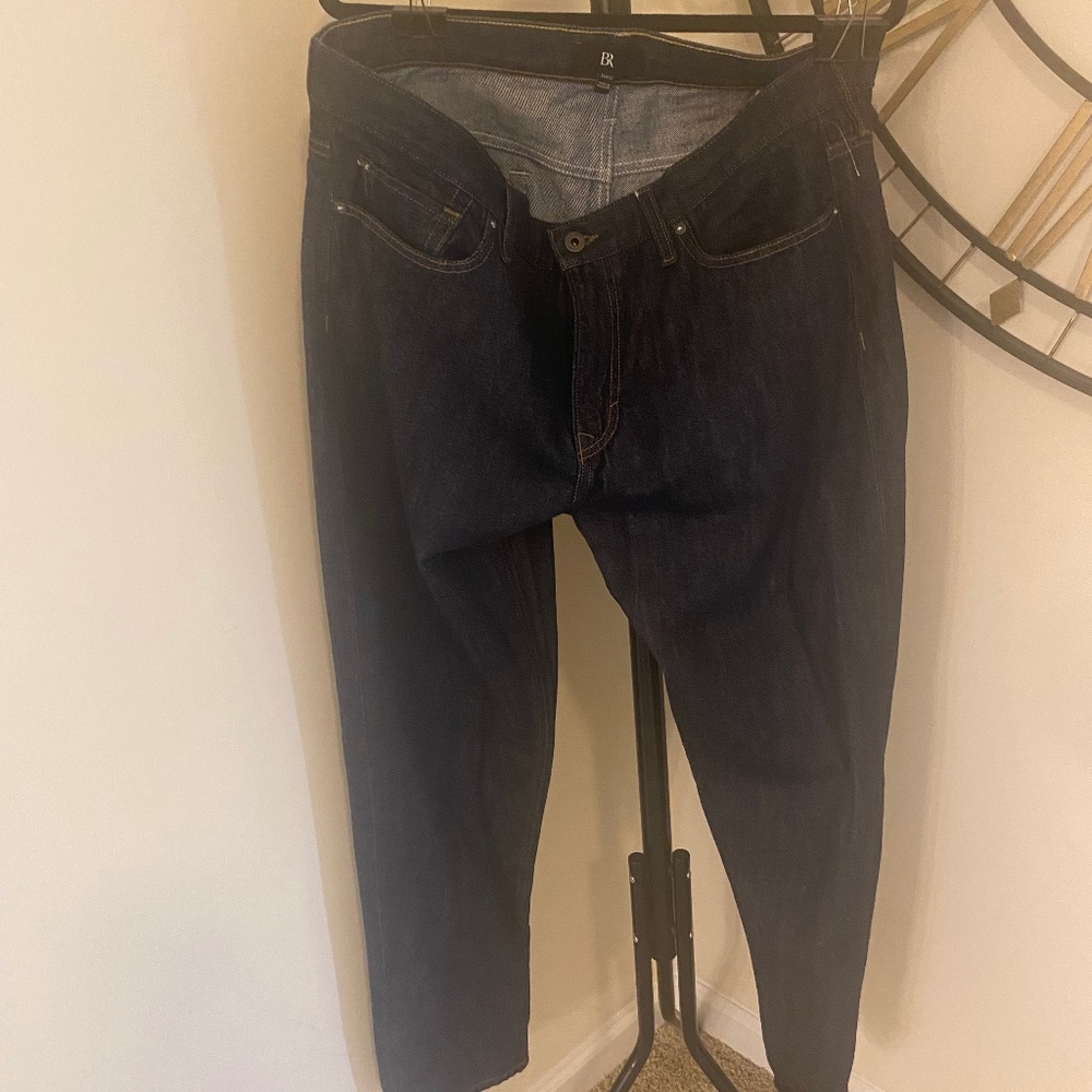 Banana Republic jeans.